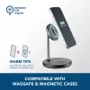 Cellularline Mag Duo Wireless Charger stazione di ricarica wireless 2-in-1 per dispositivi Apple