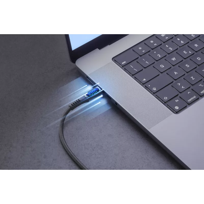 Cellularline Display Cavo USB-C con display LCD integrato