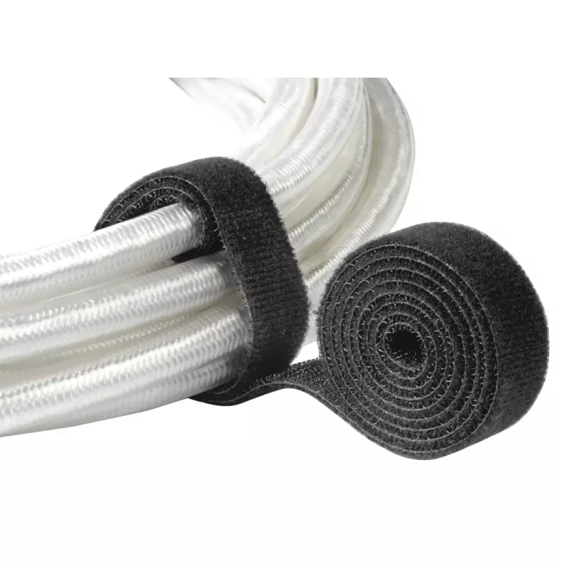 Hama 00221007 Fascette per cavi fascette in velcro nylon nero 1 pz.