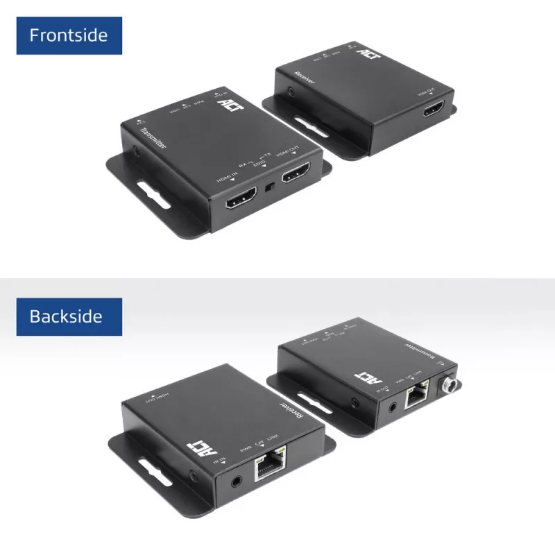 ACT AC7801 trasmettitore e ricevitore AV, nero