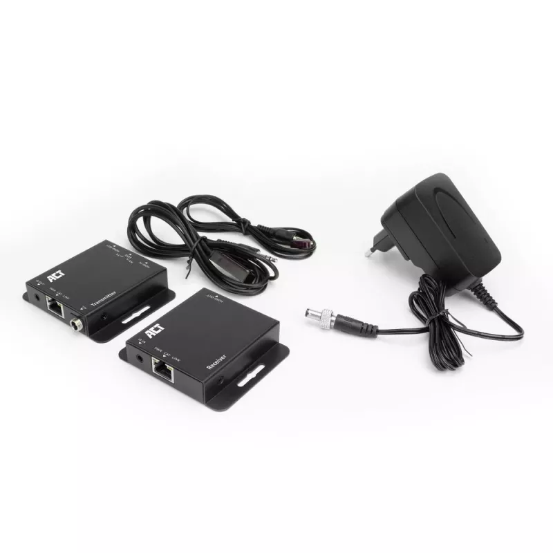 ACT AC7801 trasmettitore e ricevitore AV, nero