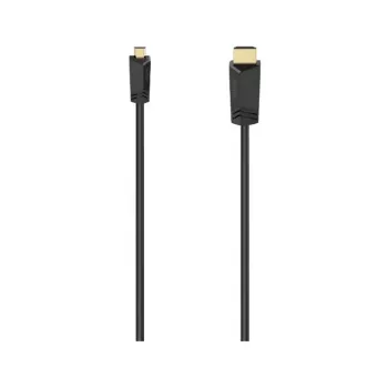 Hama 00074259 Cavo HDMI 2 m HDMI tipo A (standard) HDMI tipo D (micro) Nero
