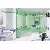 Livella laser a croce Laserliner 081.081E 40 m precisione di autolivellamento 0,5 mm/m