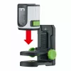 Livella laser a croce Laserliner 081.081E 40 m precisione di autolivellamento 0,5 mm/m