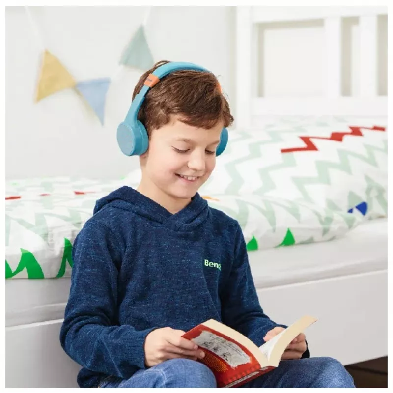 Hama Teens Guard II cuffie wireless head-band chiamate/musica USB Type-C Bluetooth blu, arancione