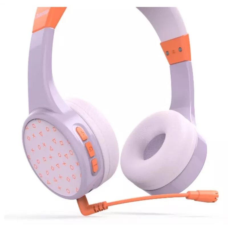 Hama Teens Guard II cuffie wireless head-band chiamate/musica USB Type-C Bluetooth arancione, viola