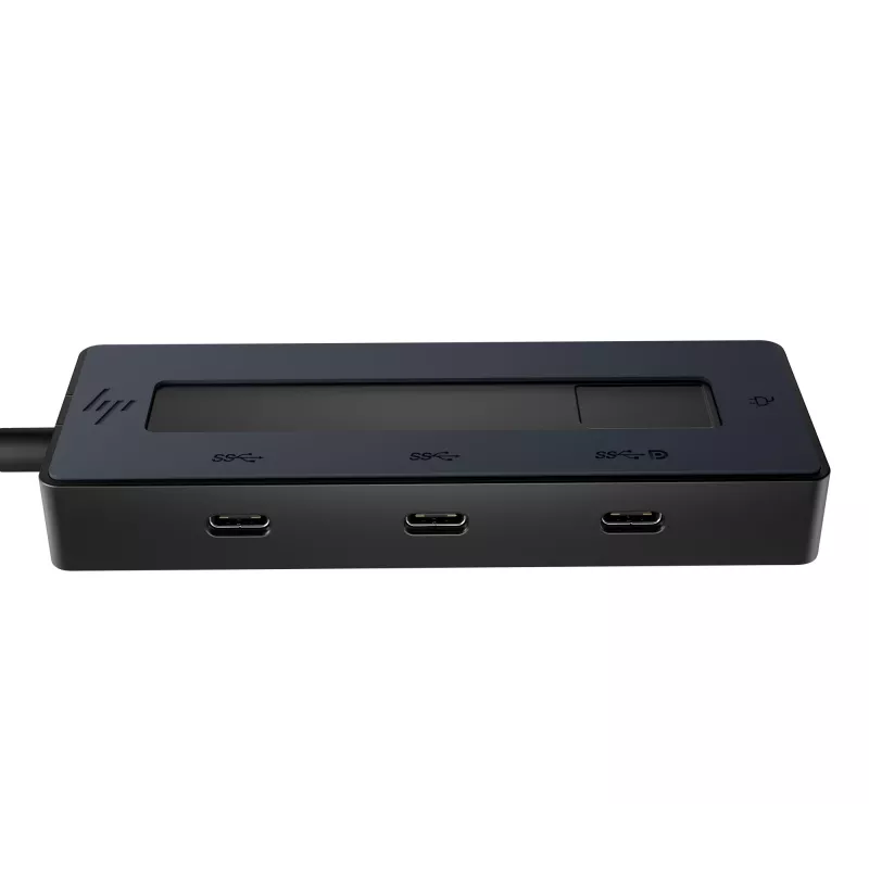 HP 4K USB-C Multiport Hub, USB Type-C, USB Type-C, 10000 Mbit/s, 3840 x 2160, nero, 65 W