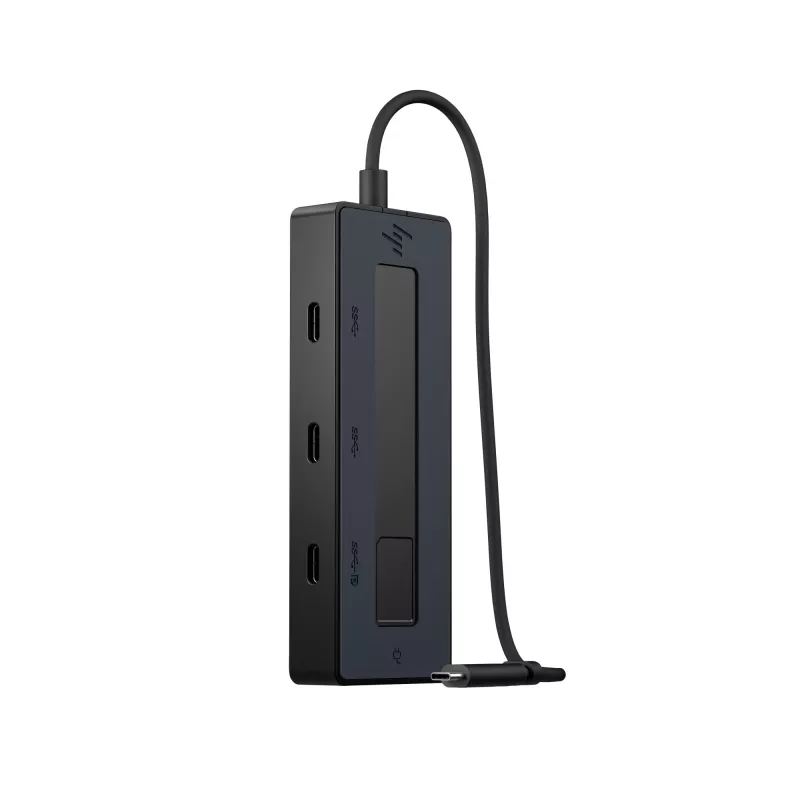 HP 4K USB-C Multiport Hub, USB Type-C, USB Type-C, 10000 Mbit/s, 3840 x 2160, nero, 65 W