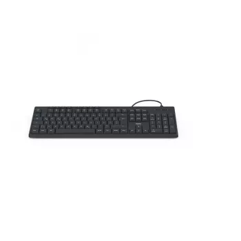 Hama CK-200 tastiera Home/Office USB QWERTZ tedesco nero