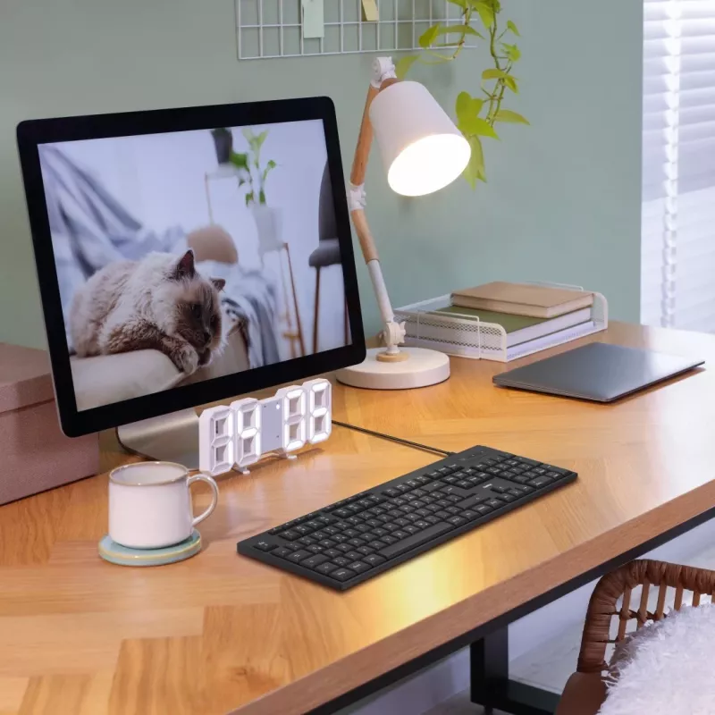 Hama CK-200 tastiera Home/Office USB QWERTZ tedesco nero