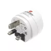 Hama 00223483 adattatore da viaggio Type-G (UK) Type-F bianco