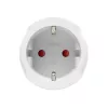 Hama 00223483 adattatore da viaggio Type-G (UK) Type-F bianco
