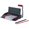 Rilegatrice manuale a pettine GBC CombBind® CB12, 165 fogli, nero, rosso