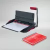 Rilegatrice manuale a pettine GBC CombBind® CB12, 165 fogli, nero, rosso