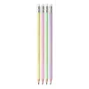 BIC Evolution Pastel matite HB con gomma, 10 pz., Pink/Purple/Green/Yellow
