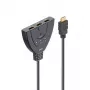 Hama 4K switch HDMI 3x1, 3x HDMI femmina a 1x HDMI maschio (00205101)