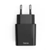 Hama 00201959 caricabatterie mobile per cuffie, powerbank, smartphone, tablet nero AC ricarica rapida uso interno
