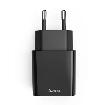 Hama 00201959 caricabatterie mobile per cuffie, powerbank, smartphone, tablet nero AC ricarica rapida uso interno