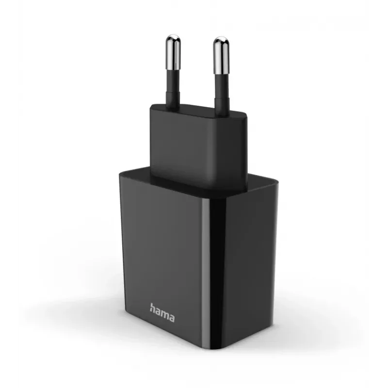 Hama 00201959 caricabatterie mobile per cuffie, powerbank, smartphone, tablet nero AC ricarica rapida uso interno
