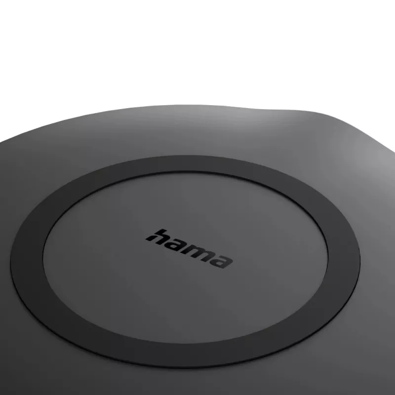 Hama 00201746 caricabatterie mobile smartphone nero AC ricarica wireless funzione ricarica rapida uso interno