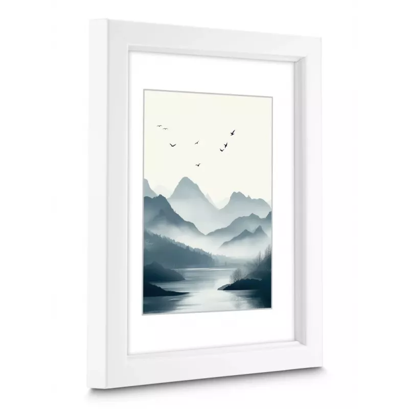 Hama Chill cornice singola bianca