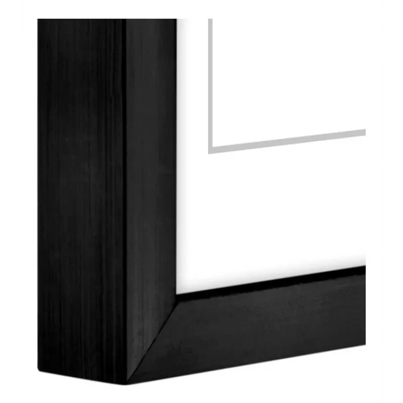 Hama Chiaro cornice singola nera