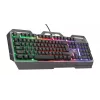 Tastiera da gaming Trust GXT 856 Torac USB QWERTZ tedesco nero RGB LED