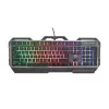Tastiera da gaming Trust GXT 856 Torac USB QWERTZ tedesco nero RGB LED