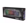 Tastiera da gaming Trust GXT 856 Torac USB QWERTZ tedesco nero RGB LED