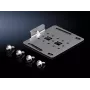 Staffa di montaggio Rittal 8617.506 acciaio inox 6 pezzi