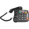 Telefono analogico Olympia 4500 nero bianco