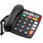 Telefono analogico Olympia 4500 nero bianco