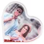 Cornice singola Hama Heart rossa, trasparente