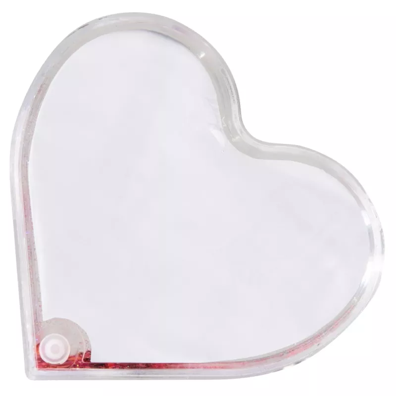 Cornice singola Hama Heart rossa, trasparente