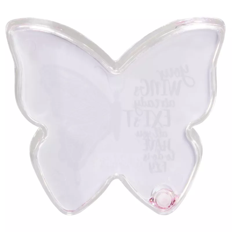 Cornice singola Hama Butterfly rosa, trasparente