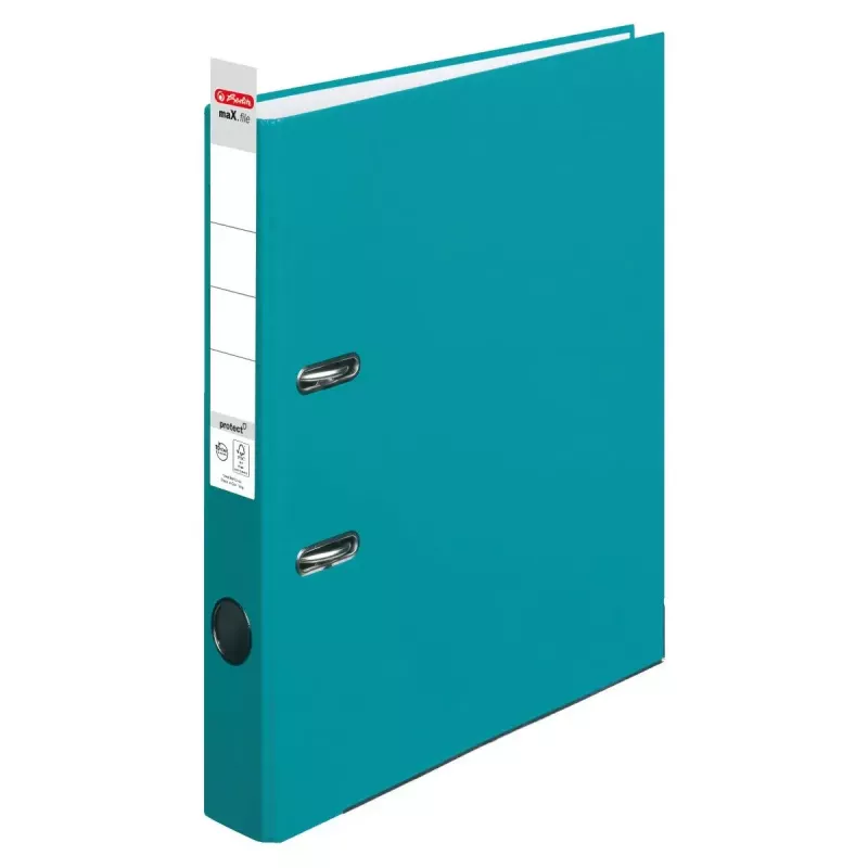 Raccoglitore ad anelli A4 Herlitz 50015955 turchese