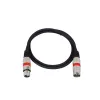 Cavo audio Omnitronic 30220406 1 m XLR 3 poli nero