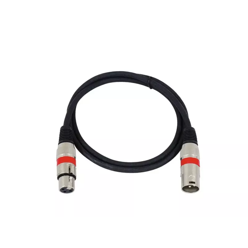 Cavo audio Omnitronic 30220406 1 m XLR 3 poli nero