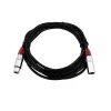 Cavo audio XLR 3 poli Omnitronic 3022050R 5 m nero
