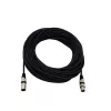 Cavo audio Omnitronic 30220590 25 m XLR 3 poli nero