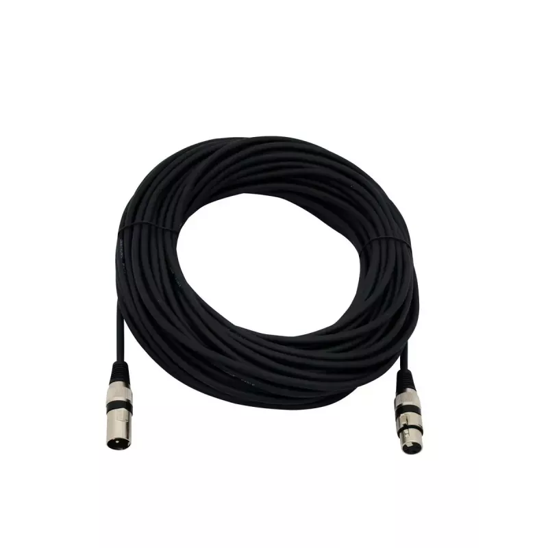 Cavo audio Omnitronic 30220590 25 m XLR 3 poli nero