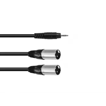 Cavo audio 3 m Omnitronic 30225157