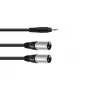 Cavo audio 3 m Omnitronic 30225157