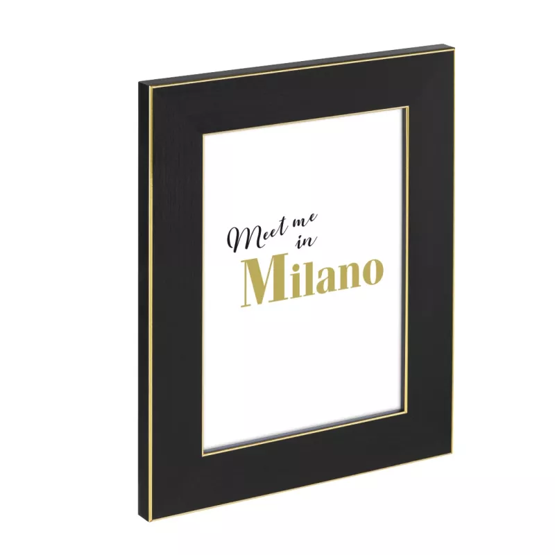 Hama Milano cornice singola nero