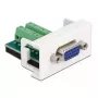 Connettore femmina VGA su morsettiera modulo DeLOCK Easy 45 81346