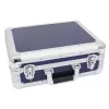 Hardcase Roadinger 3012205C per dischi in vinile blu 425x380x175mm