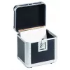 Hardcase Roadinger 30110035 per dischi in vinile compensato nero argento