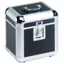 Hardcase Roadinger 30110035 per dischi in vinile compensato nero argento