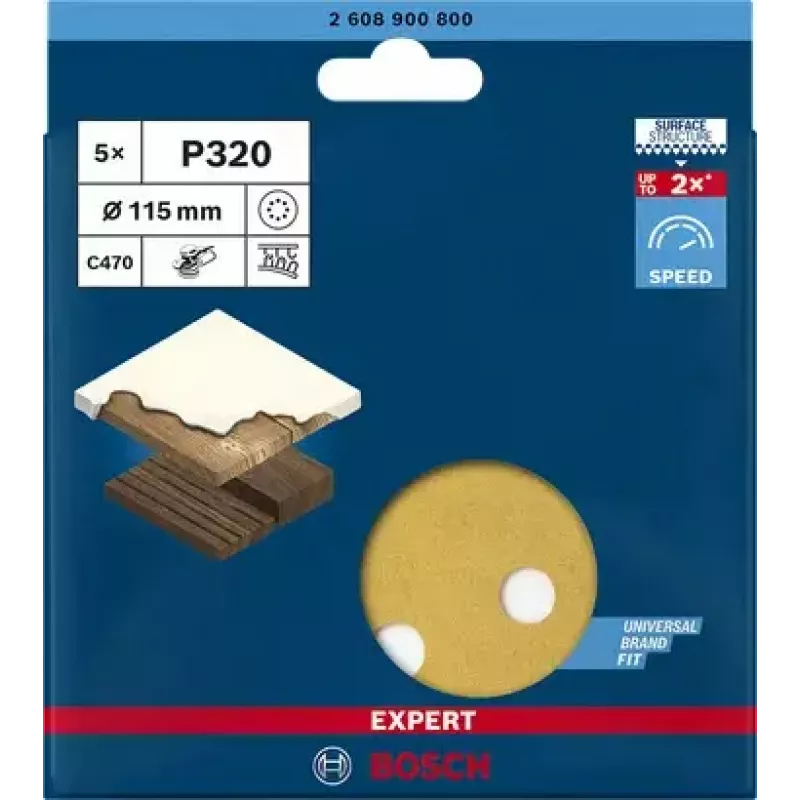 Bosch Expert C470 dischi abrasivi