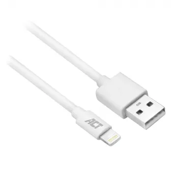 ACT cavo di ricarica/dati USB 2.0 connettore A - connettore Lightning 1 metro, certificato MFI